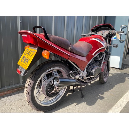 1051A - Honda VF400FD motorcycle. 1986. Good original condition, runs, requires service and new battery. Reg... 