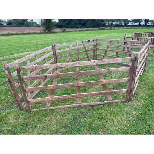 29 - Wooden sheep handling gates-5