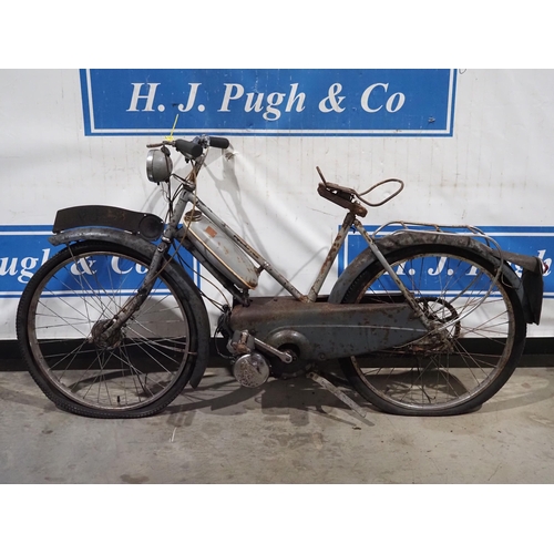 1111 - Raleigh RM1 autocycle project c1959, no docs