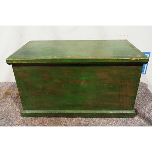 201 - Carpenters tool chest with fitted oak trays