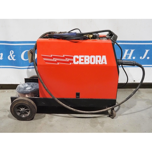 208 - Cebora mig welder and wire