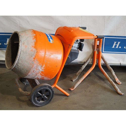 266 - Belle petrol cement mixer with stand