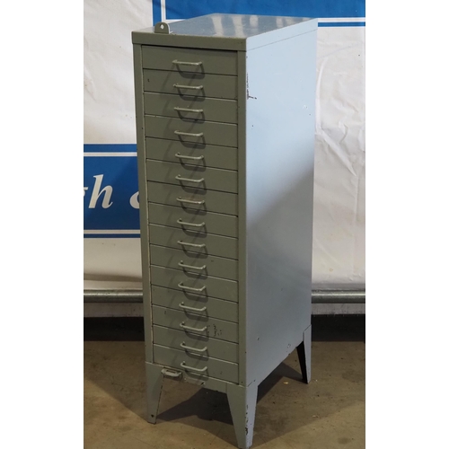 269 - 15 Drawer workshop storage cabinet