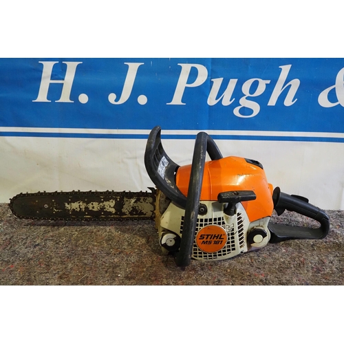 384 - Stihl MS181 chainsaw