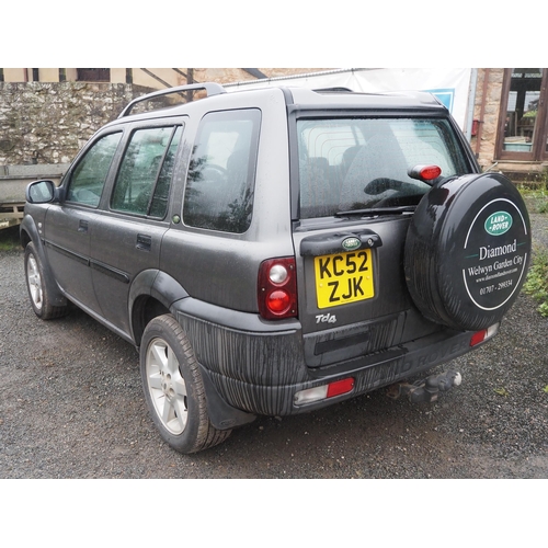 179 - WITHDRAWN
Land Rover Freelander. 2003. 1951cc. Diesel. M.O.T 21/03/2024. Reg. KC52 ZJK