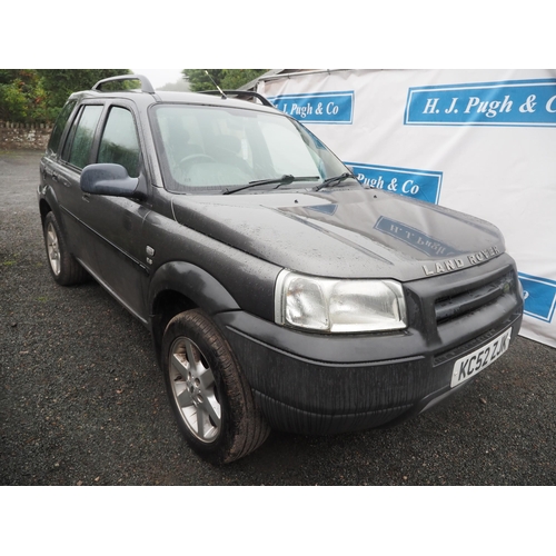 179 - WITHDRAWN
Land Rover Freelander. 2003. 1951cc. Diesel. M.O.T 21/03/2024. Reg. KC52 ZJK