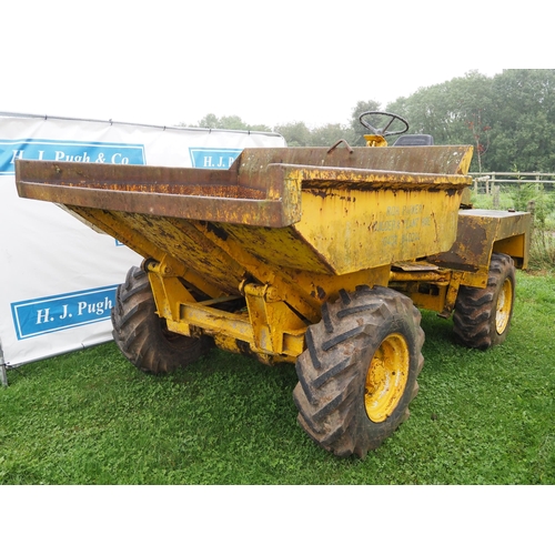 45 - Sanderson Winget 4B4000 dumper. Good front tyres, runs and drives.