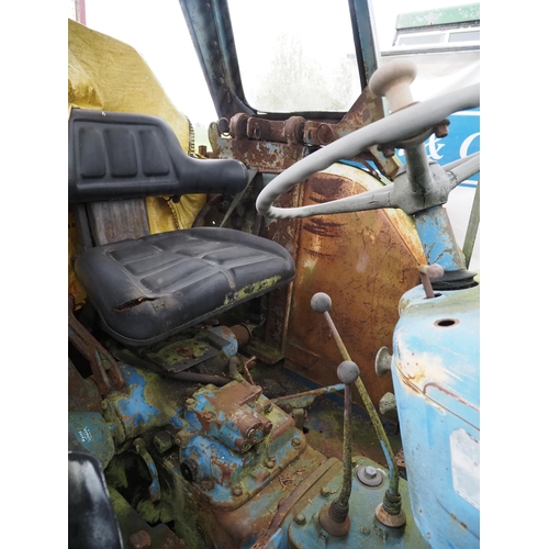 58 - County 1004 tractor. Type 6F 1L3  sn 2534, hydraulic top cover fitted, with Igland twin drum winch. ... 