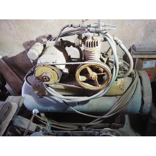 144 - Air compressor unit with electric motor