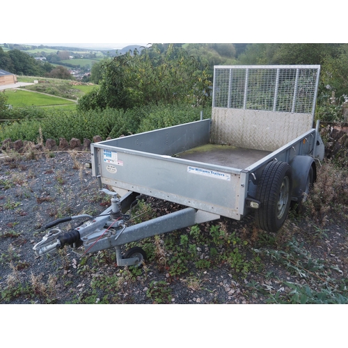 86 - Ifor Williams GD85 plant trailer