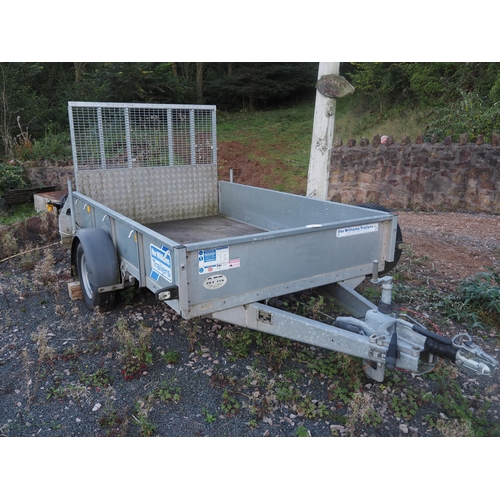 86 - Ifor Williams GD85 plant trailer