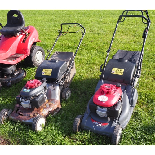 368 - Honda HRX476QXE and HRG536SDE mower