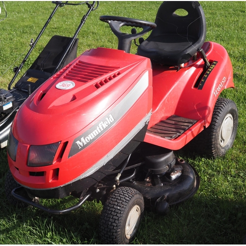 369 - Mountfield 1438M side discharge ride on