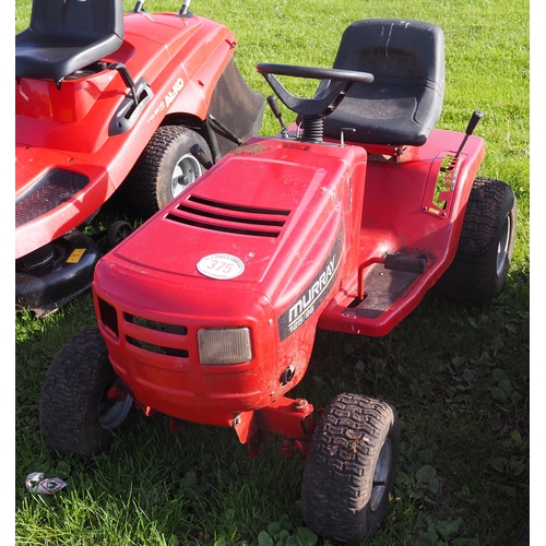375 - Murray 125/96 garden tractor