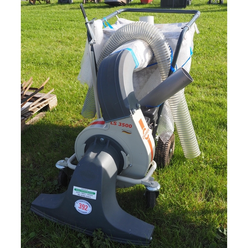 392 - Cramer LS 3500 blower/vacuum. Manual in office