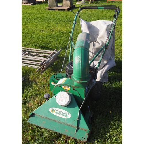 421 - Billy goat hard surface vacuum