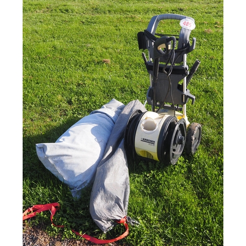 485 - Pressure washer and tent