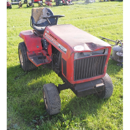 501 - Yanmar diesel YM14 garden tractor