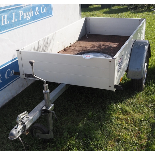 55 - Anssems single axle trailer 6 x 3½ft