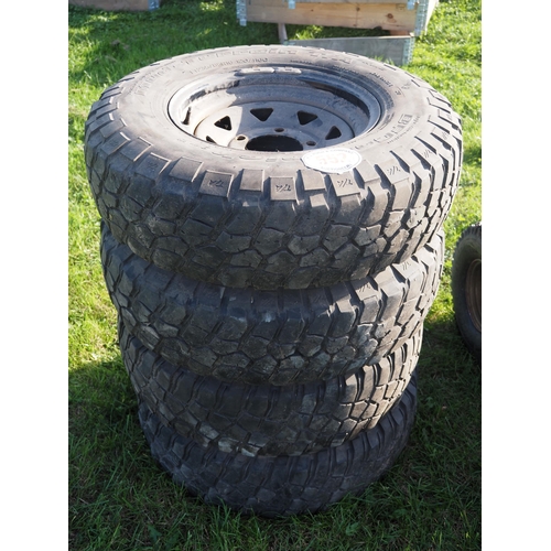 552 - Land Rover 235/85 R16 Wheels and tyres - 4