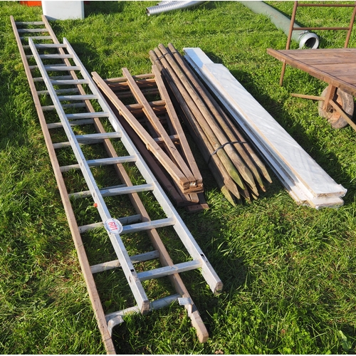 601 - Extending ladder, fencing stakes, etc.
