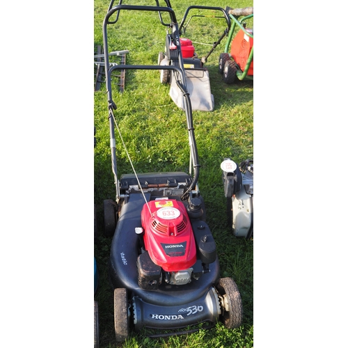 633 - Honda HRH530 mower