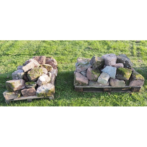 680 - Pallets of rockery stone - 2