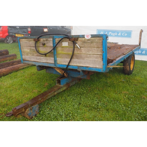 1622 - 2 Wheeled tip trailer