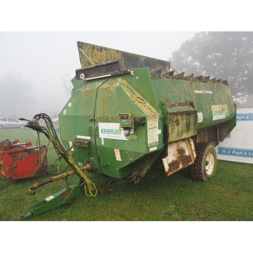 1635 - Keenan 140BH feeder wagon. S/n 14SY09. Working order