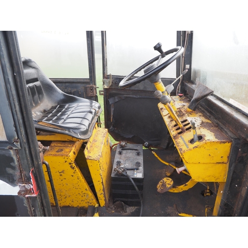 1643 - Thwaites Alldig 100 digger. Run and drives, 3 in 1 front bucket together with rear back actor arm an... 