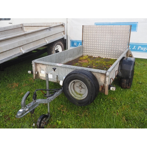 1648 - Ifor Williams P6 plant trailer