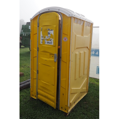 1662 - Portaloo cabin, new diaphragm c/w free first empty