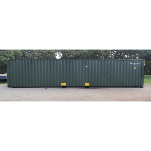 1693 - Steel shipping container 40 x 8½ft