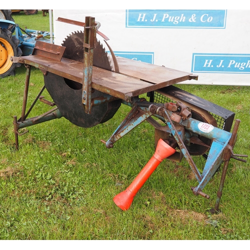 1723 - McConnel PTO sawbench, working order