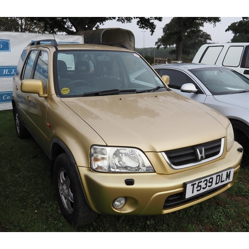 1732 - Honda CRV. Reg. T539 DLM. Key in office. No docs