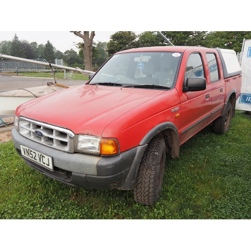 1738 - Ford Ranger XLT pick up turbo diesel. Runs and drives, 3 spare tyres and rims. MOT until 21/11/23. R... 