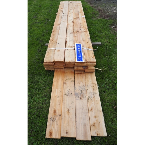 932 - Softwood timbers 3.6m x155x25 - 30