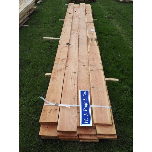 933 - Softwood timbers 4.8m x180x25 - 15