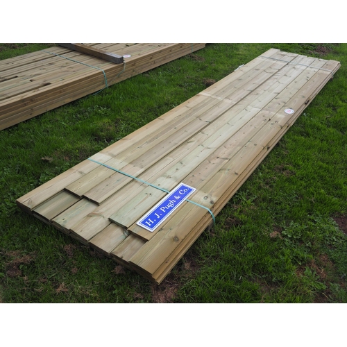 956 - T&G boards 4.2m x150x25 - 16 + 4