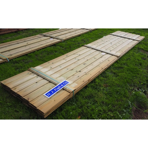 964 - Shiplap boards 4.8m x 150x19 - 35