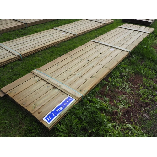 971 - Shiplap boards 4.8m x150x19 - 35