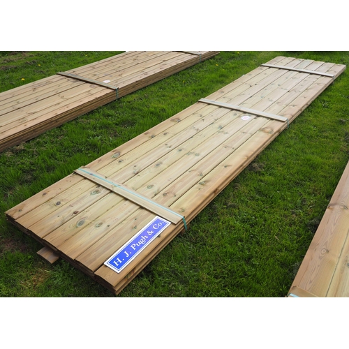 972 - Shiplap boards 4.8m x150x19 - 35