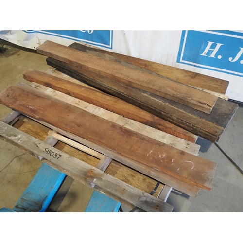 767 - Hard wood lengths - 6