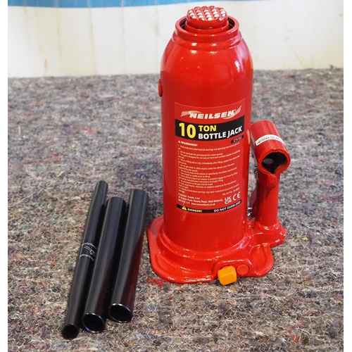 865 - 10 Ton bottle jack