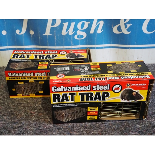 872 - Cage rat traps - 2