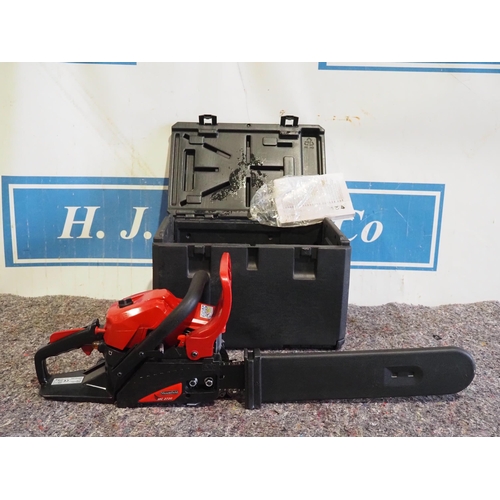 894A - Mountfield MC3720 petrol chainsaw in case, mail order return