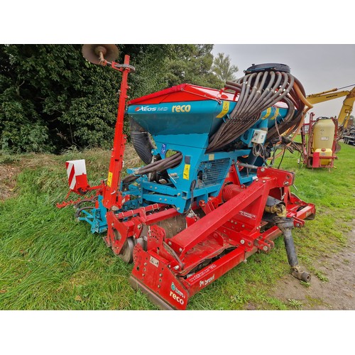 1538 - Reco combination drill with Mekfarmer 2200 power harrow.