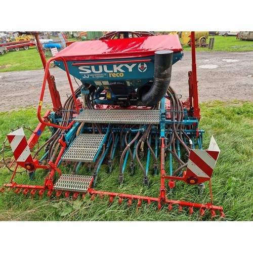 1538 - Reco combination drill with Mekfarmer 2200 power harrow.