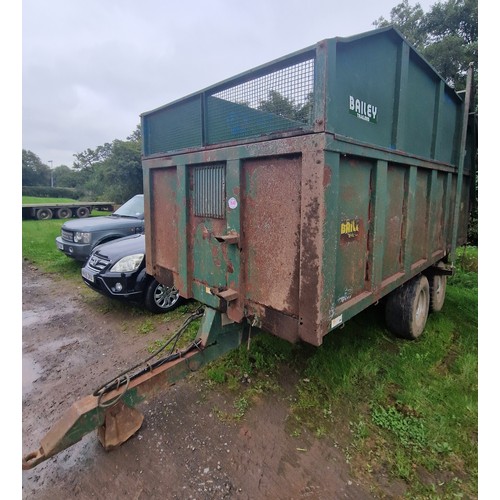 1540 - Bailey 10 Ton silage trailer