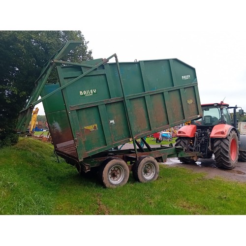 1540 - Bailey 10 Ton silage trailer